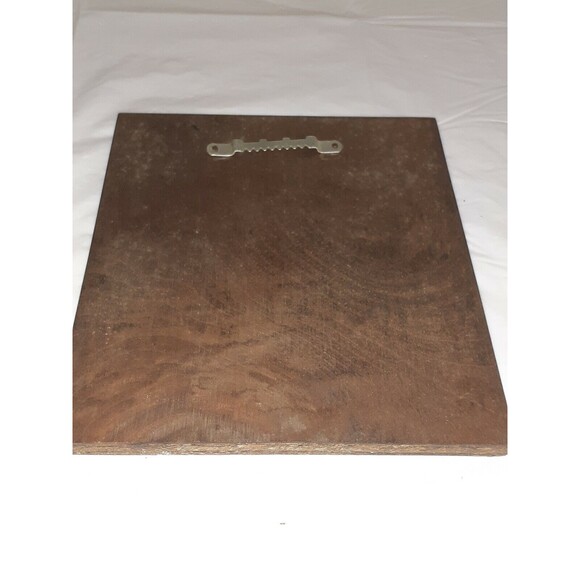 Vtg Handmade Rustic Wood Heart Frame Cross Stitch Heart Boho Country - Picture 6 of 9